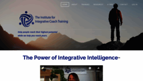 What Integrativecoachtraining.com website looked like in 2019 (4 years ago)