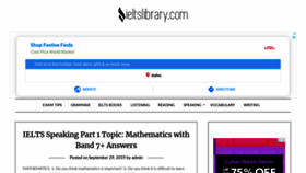 What Ieltslibrary.com website looked like in 2019 (4 years ago)