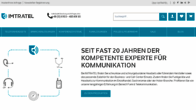 What Imtratel.de website looked like in 2019 (4 years ago)