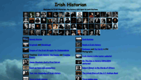 What Irishhistorian.com website looked like in 2019 (4 years ago)
