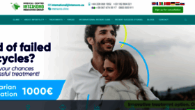 What Intersono-ivf.com website looked like in 2019 (4 years ago)