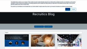 What Info.recruitics.com website looked like in 2019 (4 years ago)