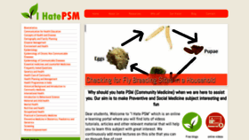 What Ihatepsm.com website looked like in 2019 (4 years ago)