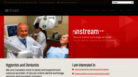What Instreamcanada.com website looked like in 2019 (4 years ago)