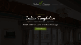 What Indiantemptation.com website looked like in 2019 (4 years ago)