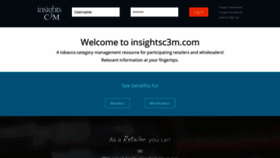 What Insightsc3m.com website looked like in 2019 (4 years ago)
