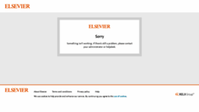 What Id.elsevier.com website looked like in 2019 (4 years ago)