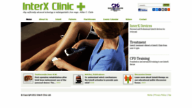 What Interxclinic.com website looked like in 2019 (4 years ago)