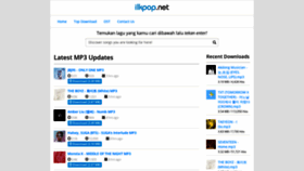 What Ilkpop.net website looked like in 2019 (4 years ago)