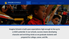 What Imagineschools.com website looked like in 2019 (4 years ago)