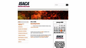 What Isaca-oregon.org website looked like in 2019 (4 years ago)