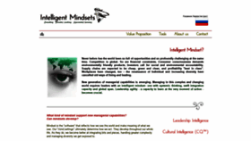 What Intelligentmindsets.com website looked like in 2019 (4 years ago)