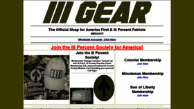 What Iiigear.com website looked like in 2019 (4 years ago)