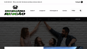 What Imobiliariarincao.com.br website looked like in 2019 (4 years ago)