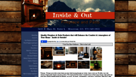 What Insideandoutfireplace.com website looked like in 2019 (4 years ago)