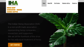 What Indianhempassociation.com website looked like in 2019 (4 years ago)