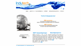 What Indutech.co.za website looked like in 2019 (4 years ago)