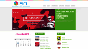 What Isnleiden.com website looked like in 2019 (4 years ago)