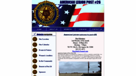 What Iowalegion26.org website looked like in 2019 (4 years ago)