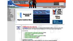 What Instituto20.com.ar website looked like in 2019 (4 years ago)