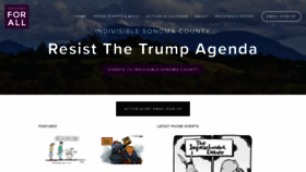 What Indivisiblesoco.com website looked like in 2019 (4 years ago)