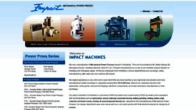 What Impactpresses.com website looked like in 2019 (4 years ago)
