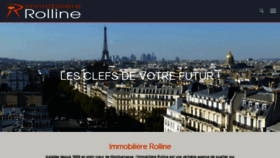 What Immo-rolline.fr website looked like in 2019 (4 years ago)