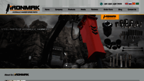 What Ironmak.com website looked like in 2019 (4 years ago)