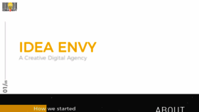 What Ideaenvy.in website looked like in 2019 (4 years ago)