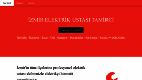 What Izmirelektrikciler.com website looked like in 2019 (4 years ago)