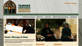 What Islam-in-oman.com website looked like in 2019 (4 years ago)