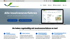 What Insolvenz-portal.de website looked like in 2019 (4 years ago)