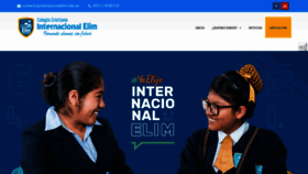 What Internacionalelim.edu.pe website looked like in 2019 (4 years ago)