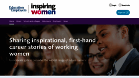 What Inspiringwomencampaign.org website looked like in 2019 (4 years ago)