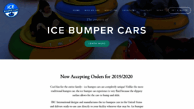 What Icebumpercars.com website looked like in 2019 (4 years ago)