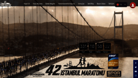 What Istanbulmarathon.org website looked like in 2019 (4 years ago)