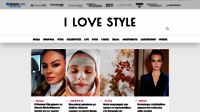 What Ilovestyle.com website looked like in 2019 (4 years ago)