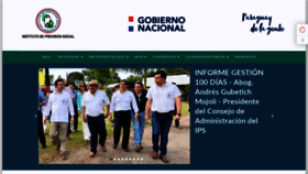 What Ips.gov.py website looked like in 2019 (4 years ago)