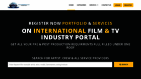 What Internationalfilmindustry.com website looked like in 2019 (4 years ago)