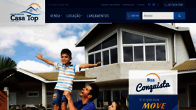 What Imobiliariacasatop.com.br website looked like in 2019 (4 years ago)