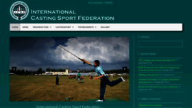What Icsf-castingsport.com website looked like in 2019 (4 years ago)