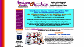 What I-bead.com website looked like in 2019 (5 years ago)