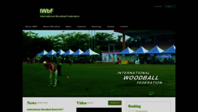 What Iwbf-woodball.org website looked like in 2019 (4 years ago)