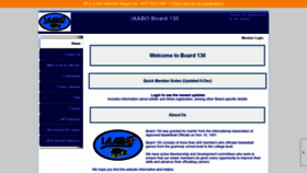 What Iaaboboard130.org website looked like in 2019 (4 years ago)