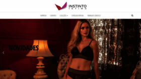 What Instintointimo.com.br website looked like in 2019 (4 years ago)