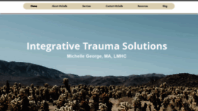 What Integrativetraumasolutions.com website looked like in 2019 (4 years ago)
