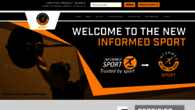 What Informed-sport.com website looked like in 2019 (4 years ago)