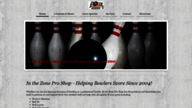 What Inthezoneproshop.com website looked like in 2019 (4 years ago)