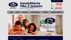 What Imobiliariasaocaetano.com.br website looked like in 2019 (4 years ago)
