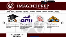 What Imagineprep.com website looked like in 2019 (4 years ago)
